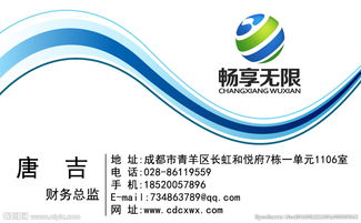 網(wǎng)絡科技公司 數(shù)字化時代的名片設計之道